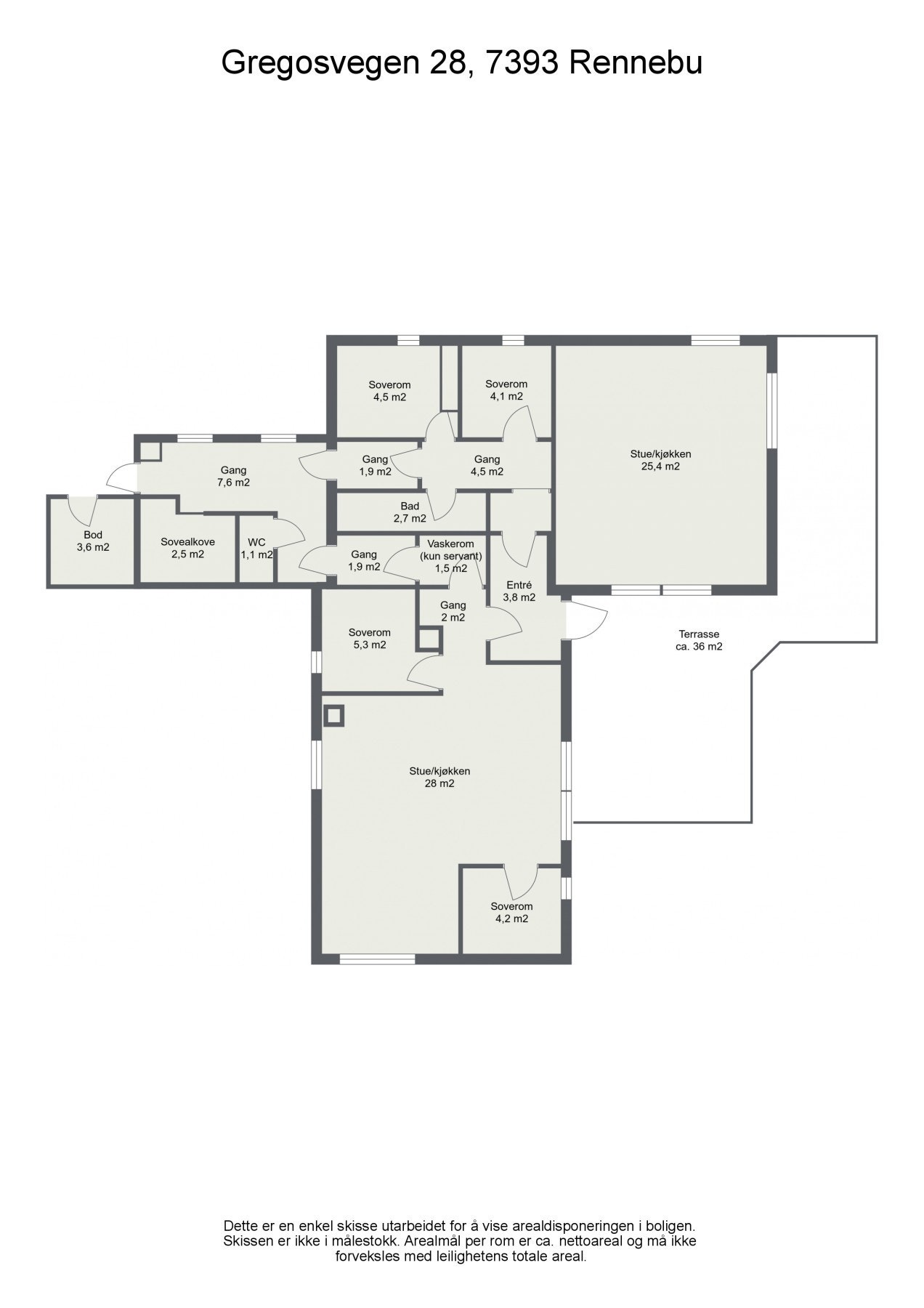 Plantegning. Galleribilde