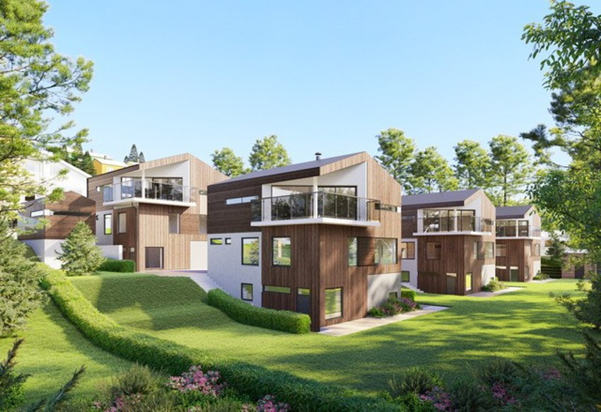Prosjekterte eneboliger med 4 soverom, mulighet for utleie og garasje/carport