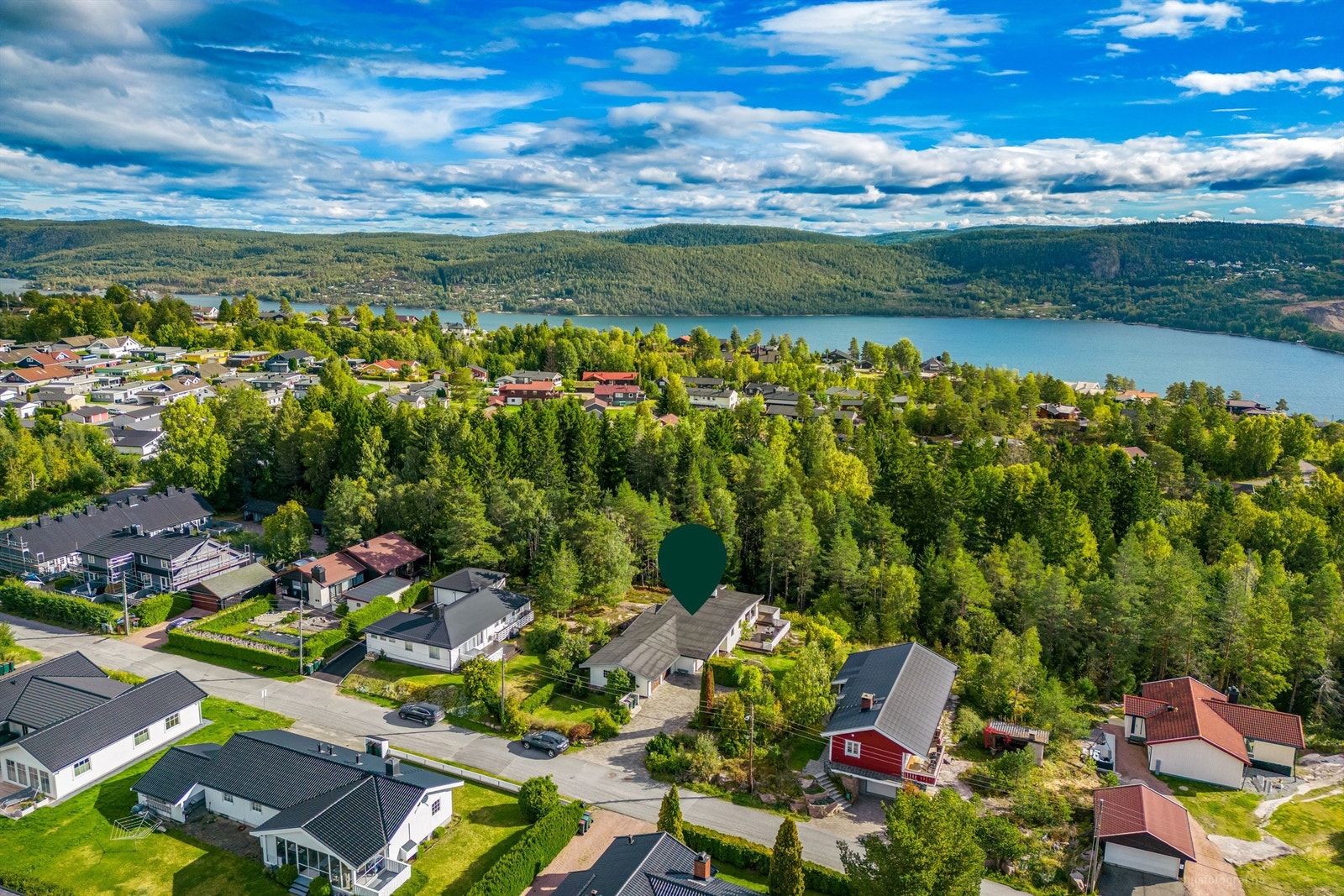 Kort vei til båt- og badeliv Galleribilde