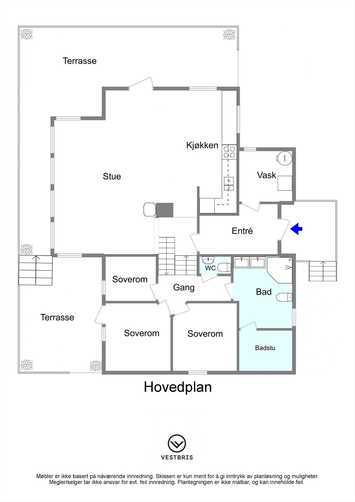 Plantegning - Raudbergvegen 47, 3895 Edland - Hovedplan - 2D.jpg Galleribilde