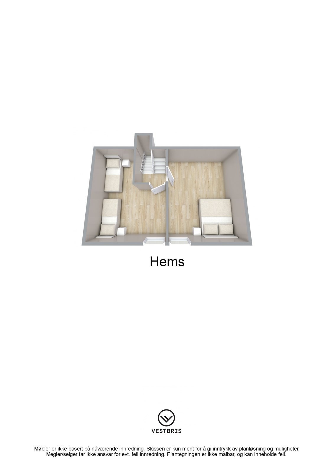 Plantegning - Raudbergvegen 47, 3895 Edland - Hems - 3D.jpg Galleribilde