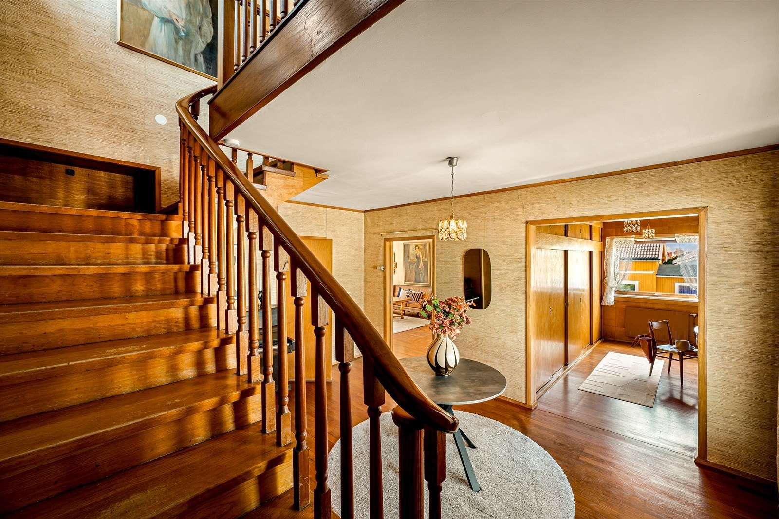 Staselig trappehall Galleribilde