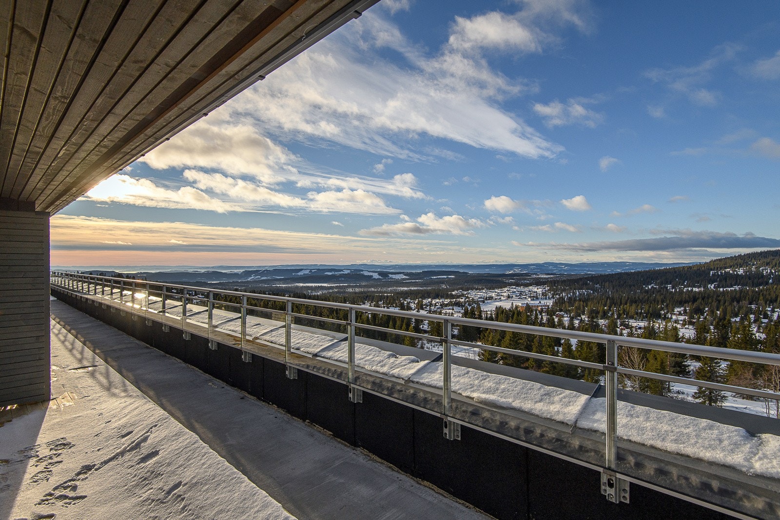 Panoramautsikt fra leiligheten Galleribilde