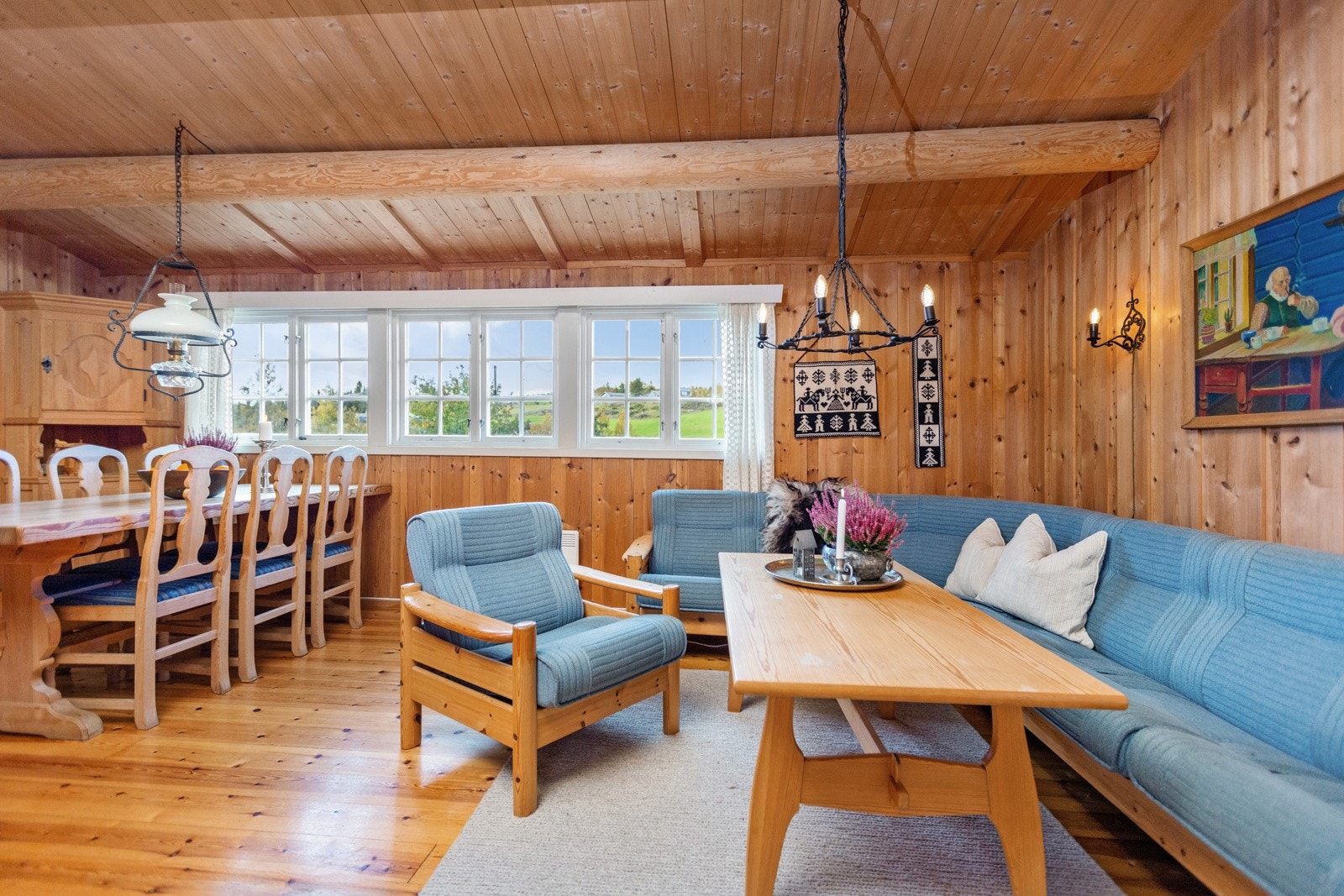 Koselig hytte fra 1979. Galleribilde