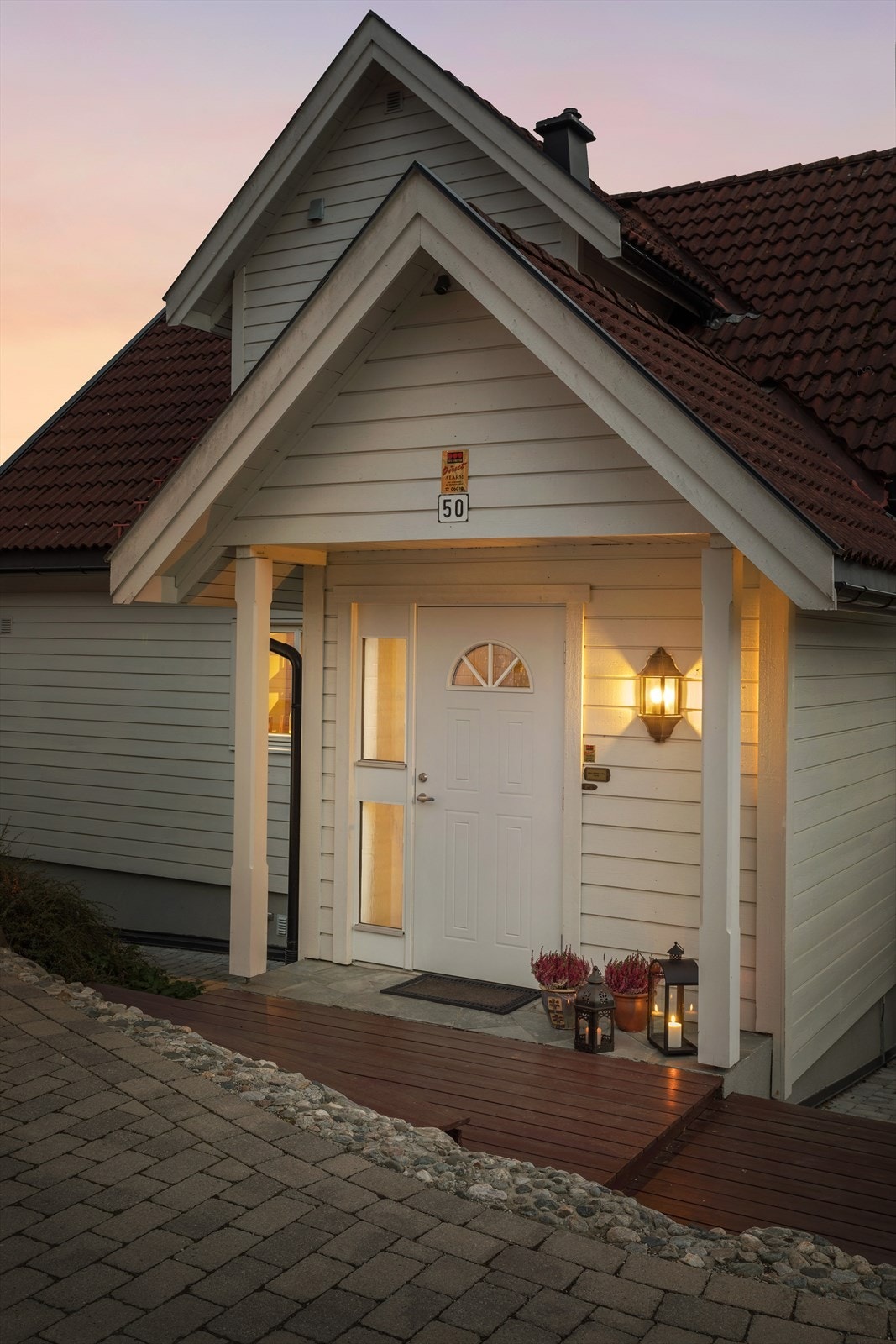 Kveldsstemning. Galleribilde