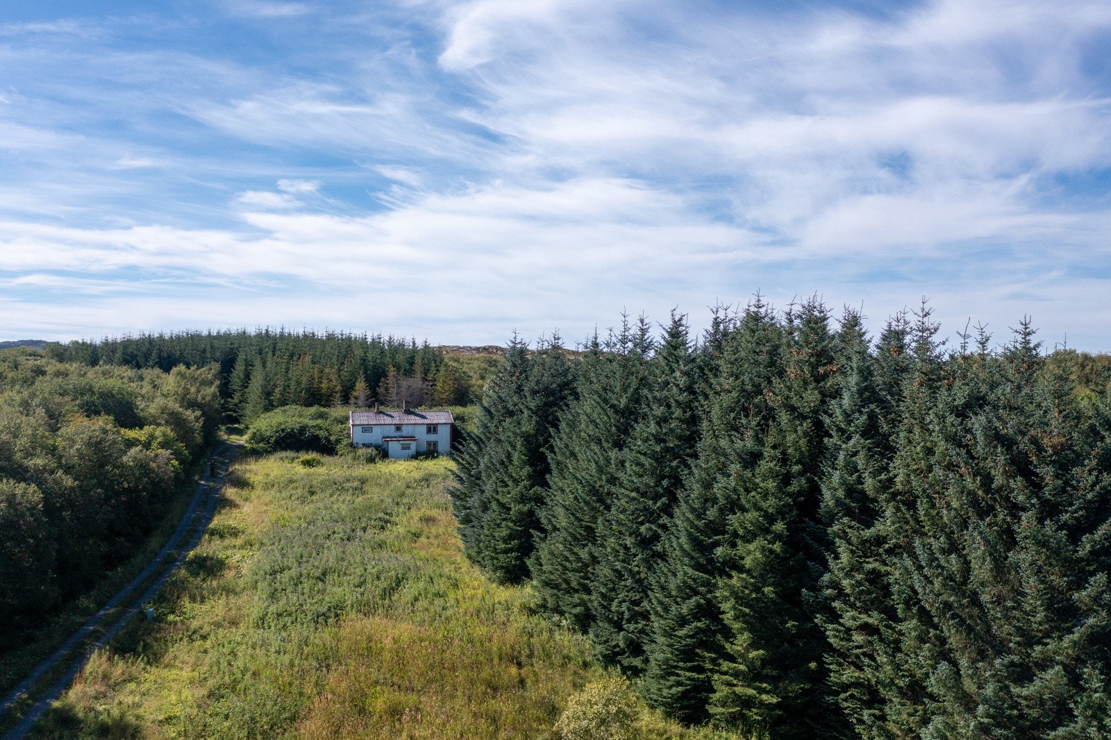 Dronefoto Galleribilde