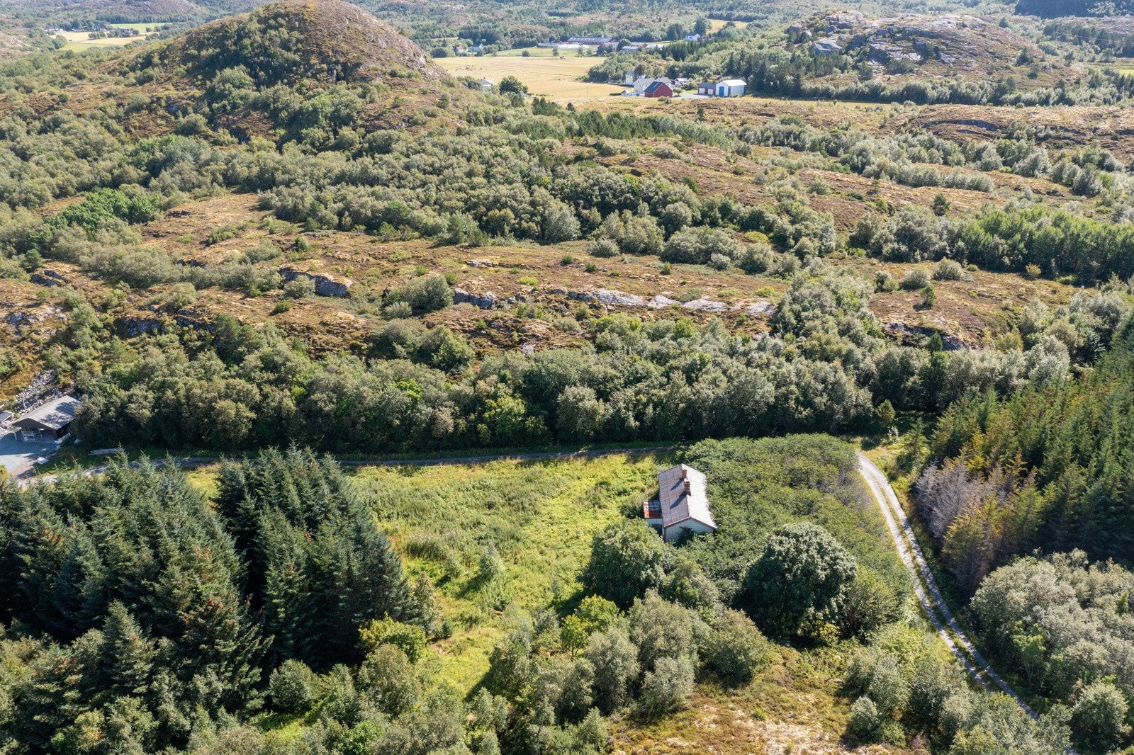 Dronefoto Galleribilde