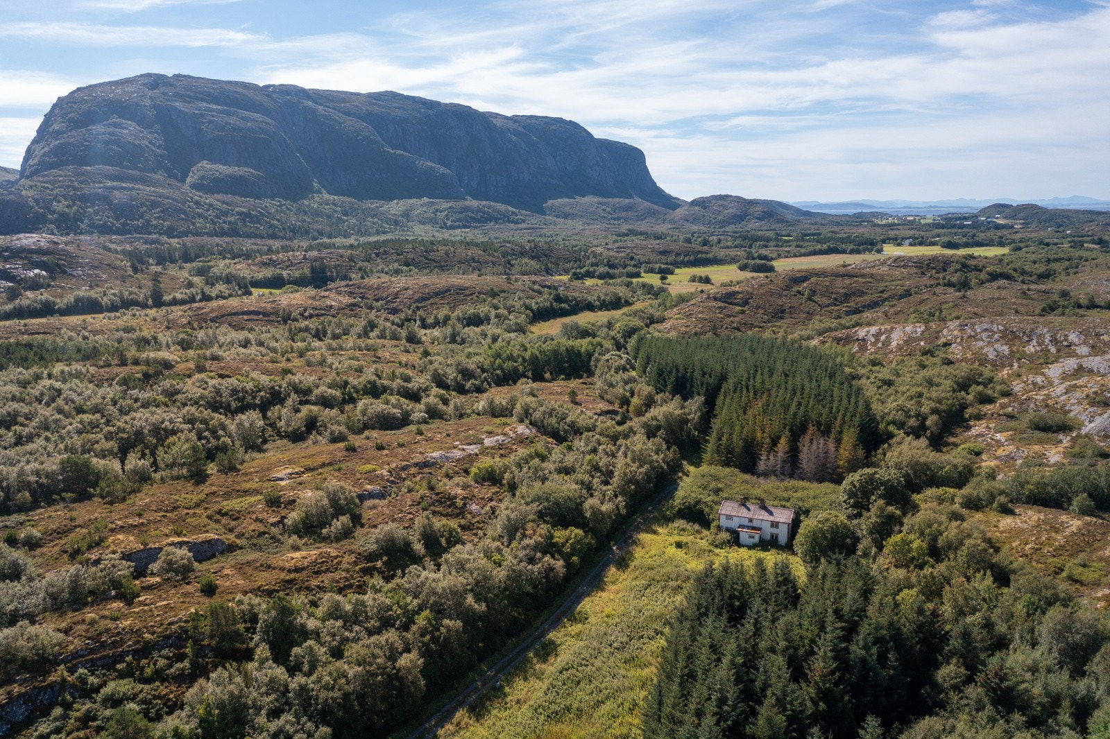 Dronefoto Galleribilde