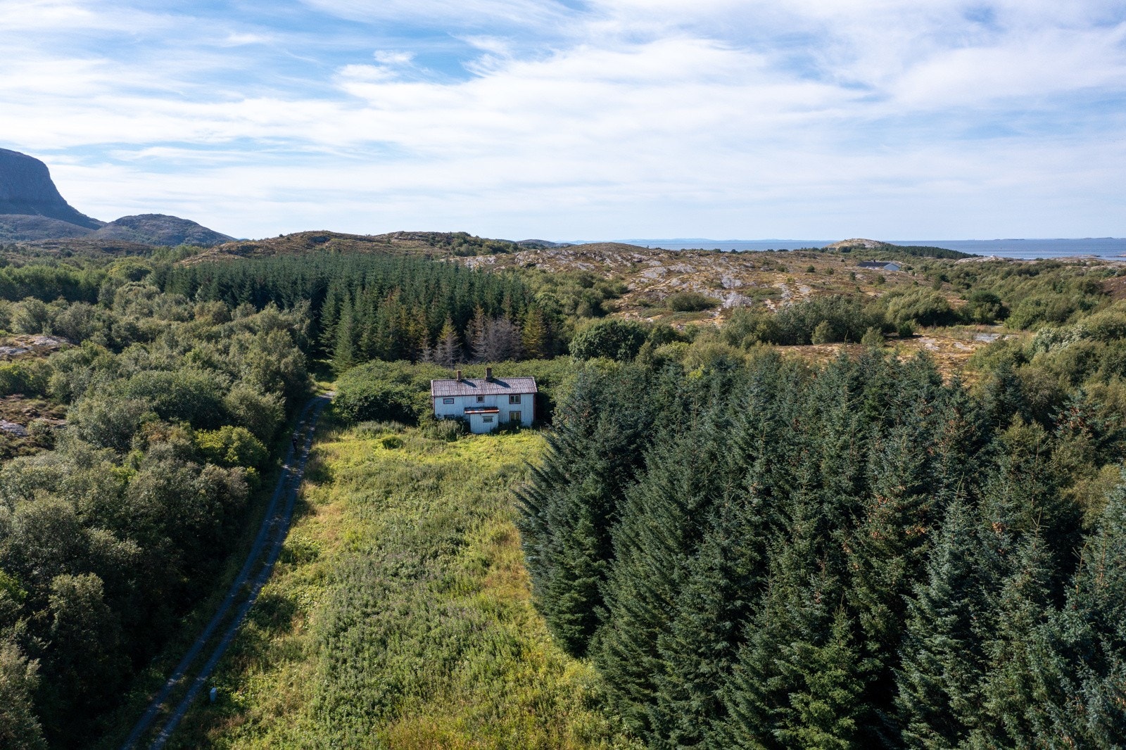 Dronefoto Galleribilde