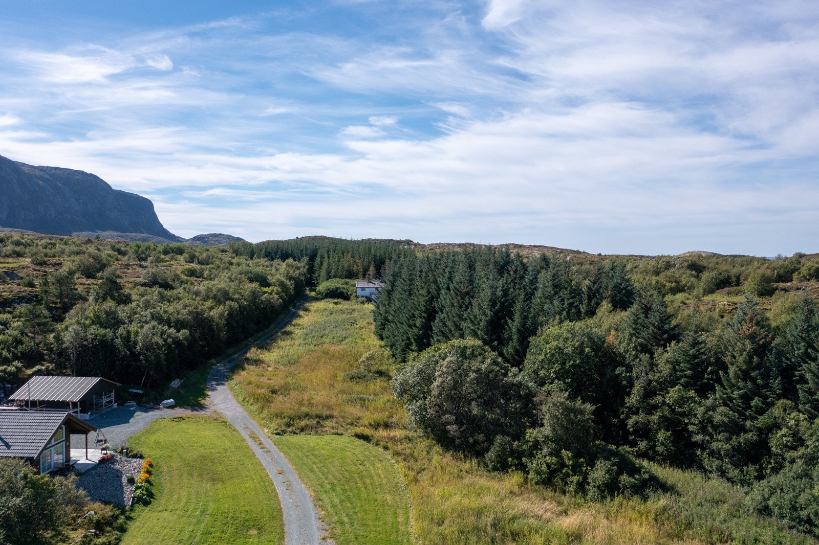 Dronefoto Galleribilde