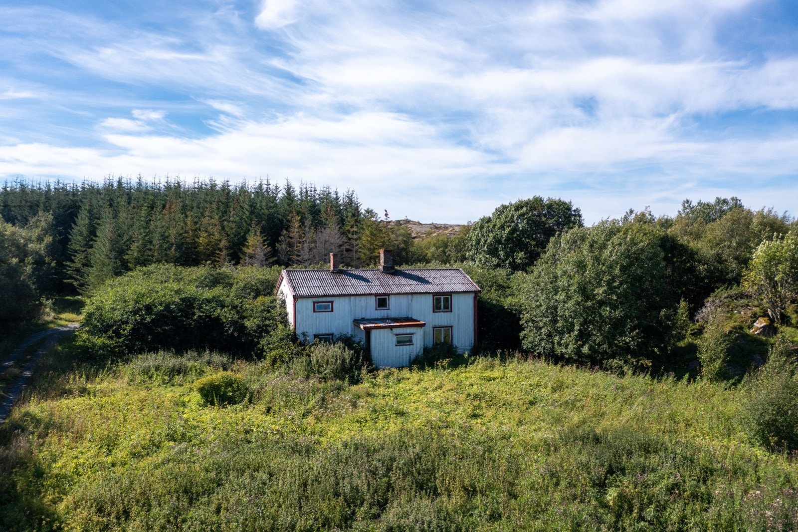 Dronefoto Galleribilde