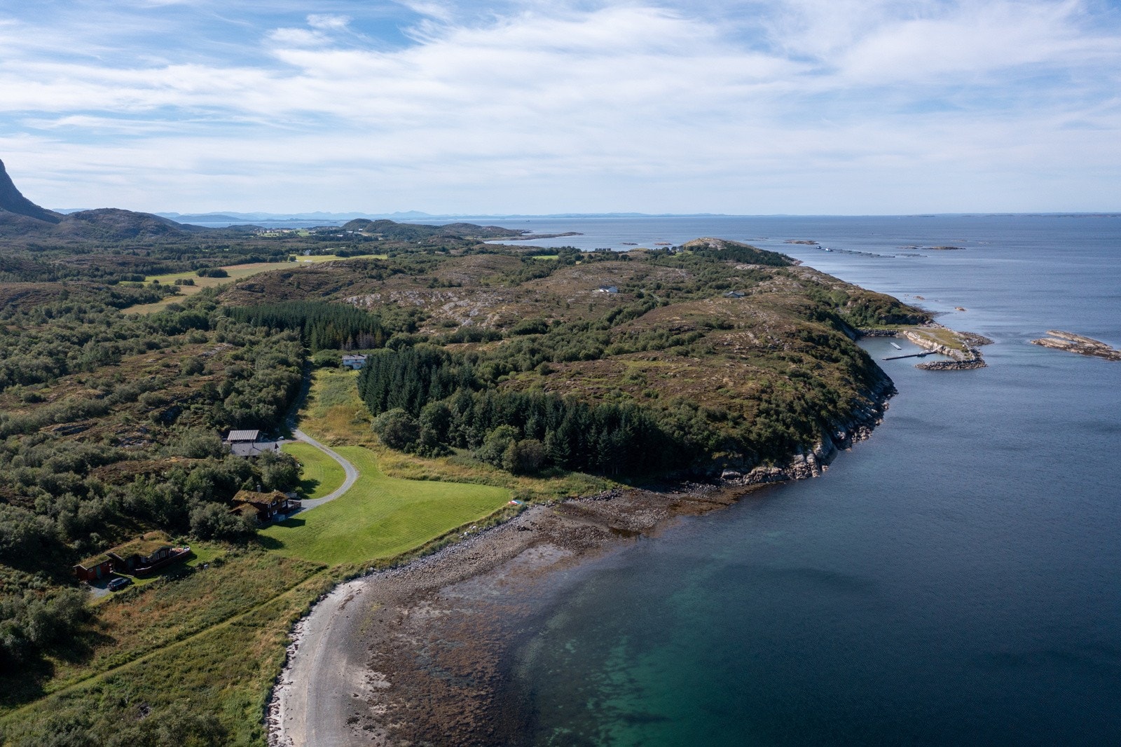 Dronefoto Galleribilde