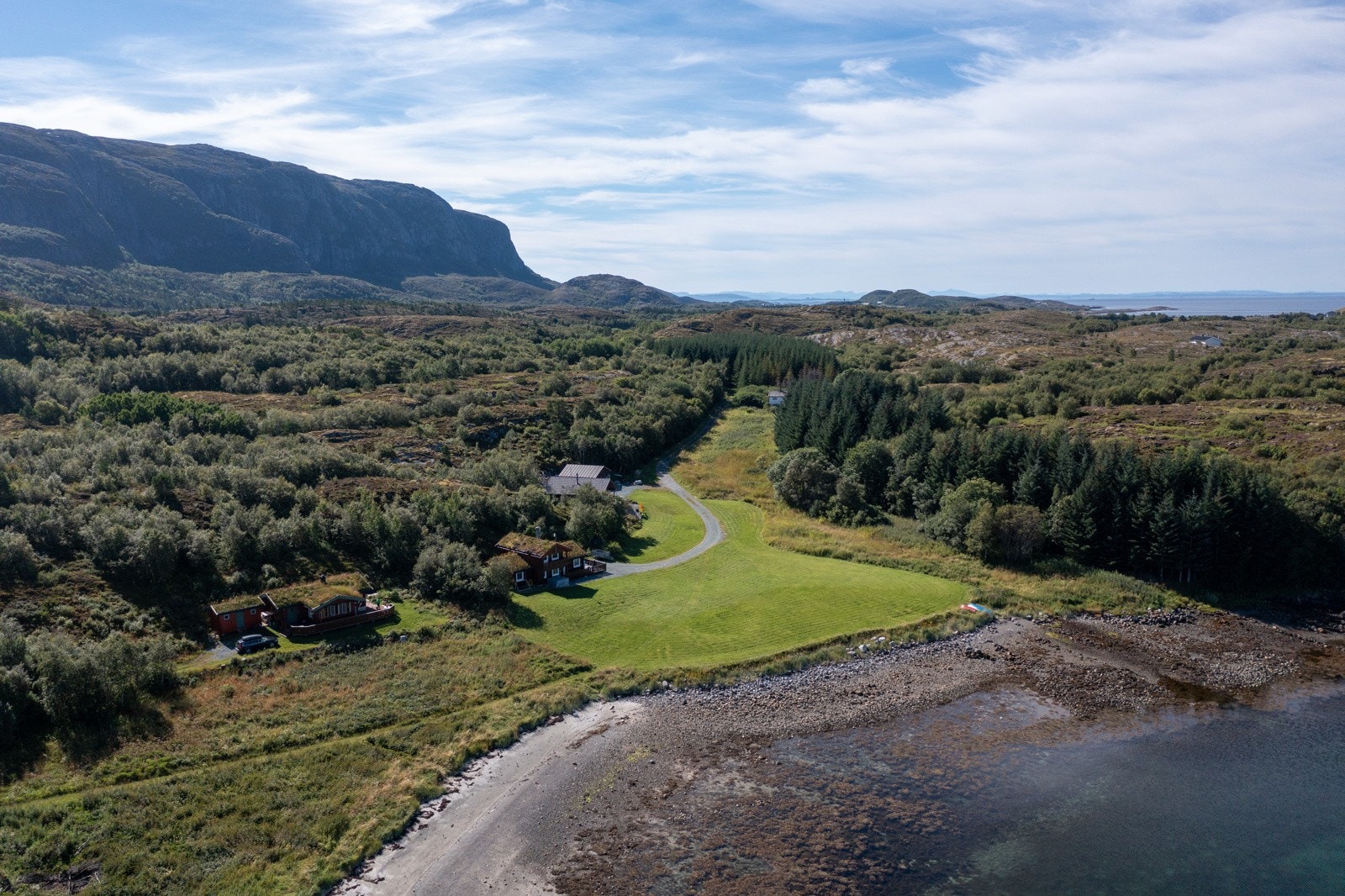 Dronefoto Galleribilde