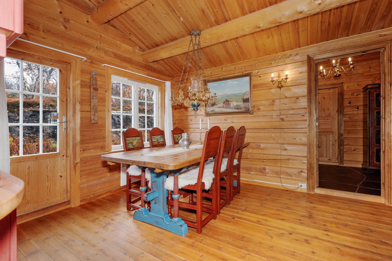 Adkomst ut til terrasse Galleribilde