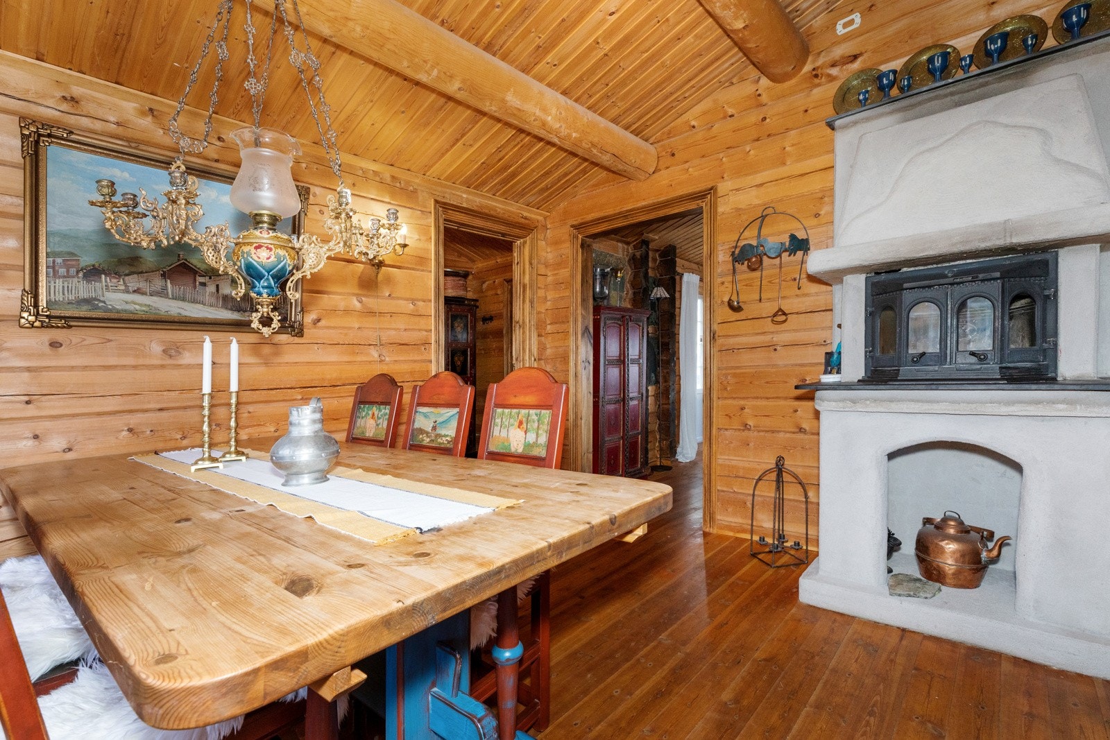 Peis med innsats bidrar til hyggelig og lun stemning Galleribilde