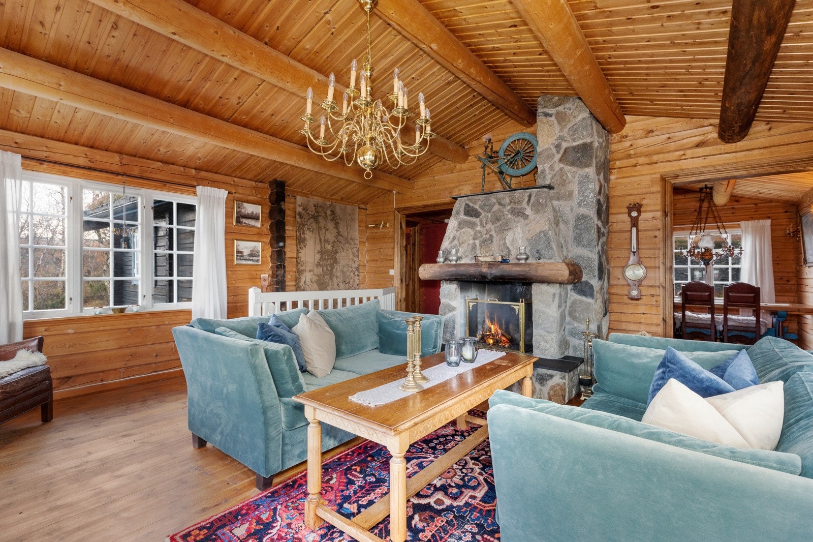 Trehvite overflater Galleribilde