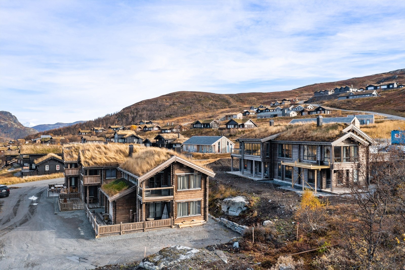 Tunene sett ovenfra. Galleribilde