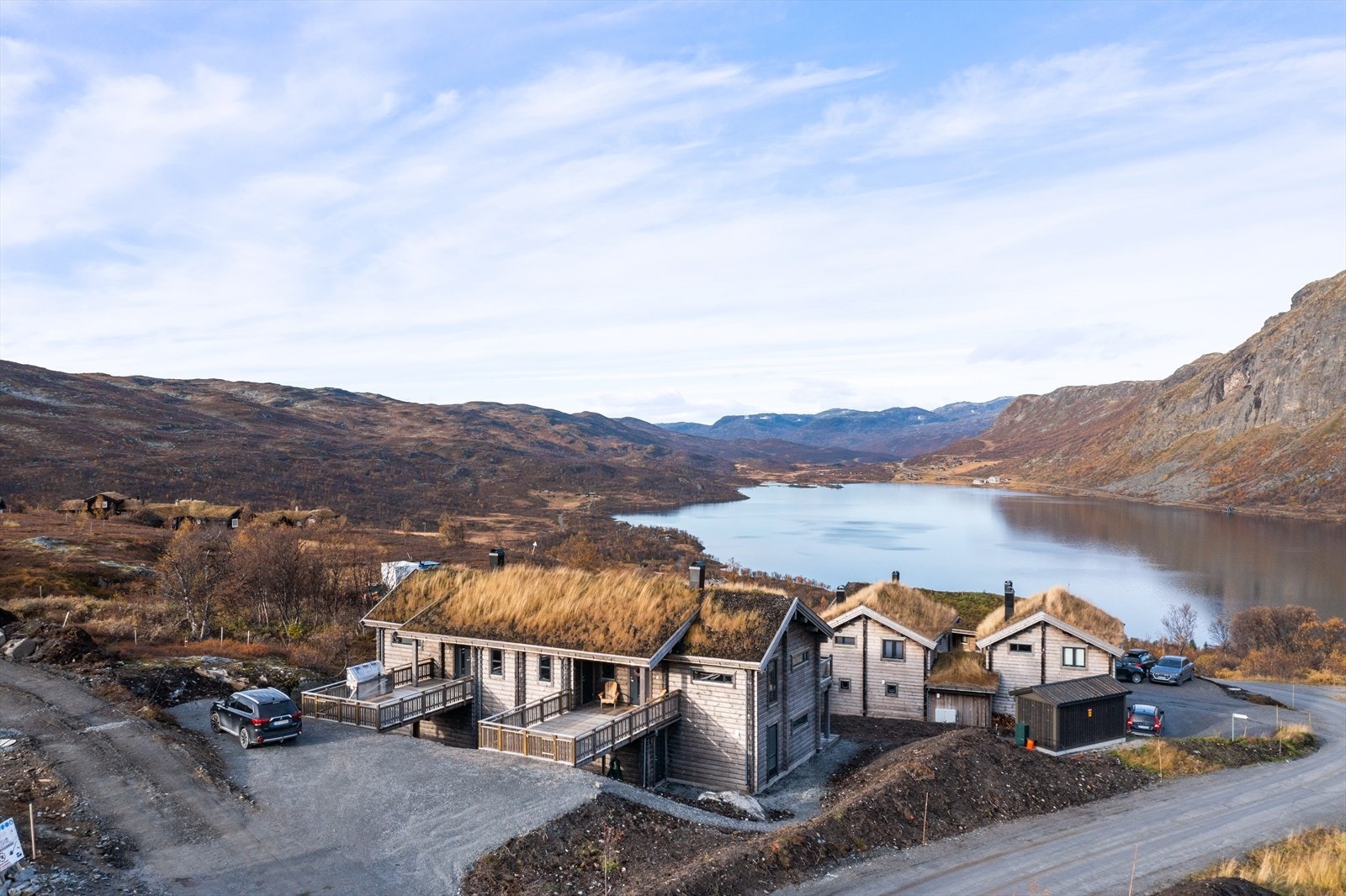 Tunene sett ovenfra. Galleribilde