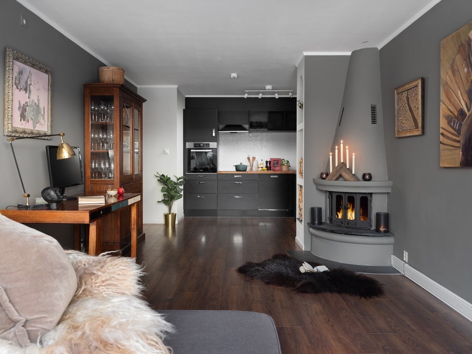 Velkommen til fjellet og peiskos Galleribilde