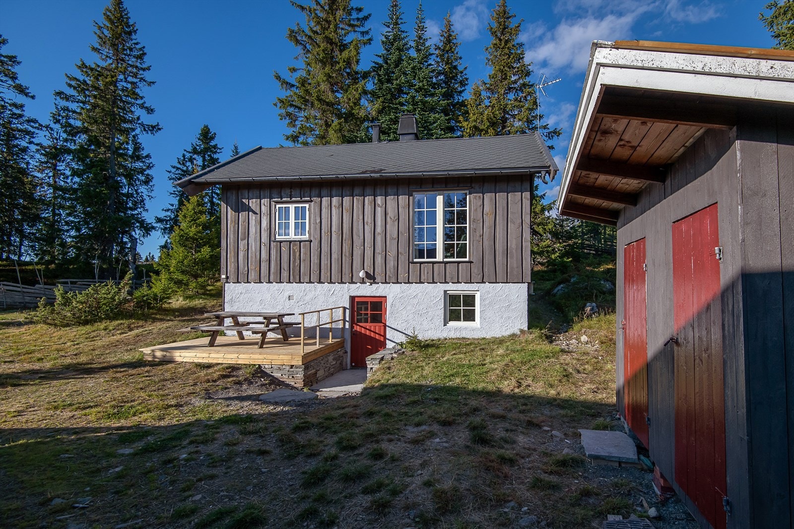 Uthus med god oppbevaring. Galleribilde