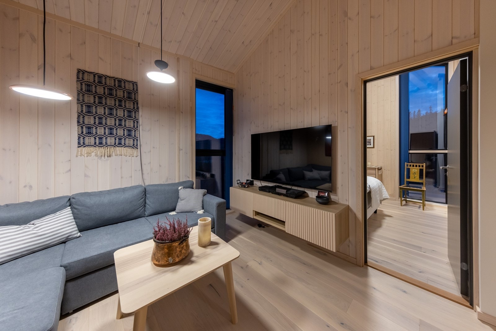 Tv-stue på øvre plan Galleribilde