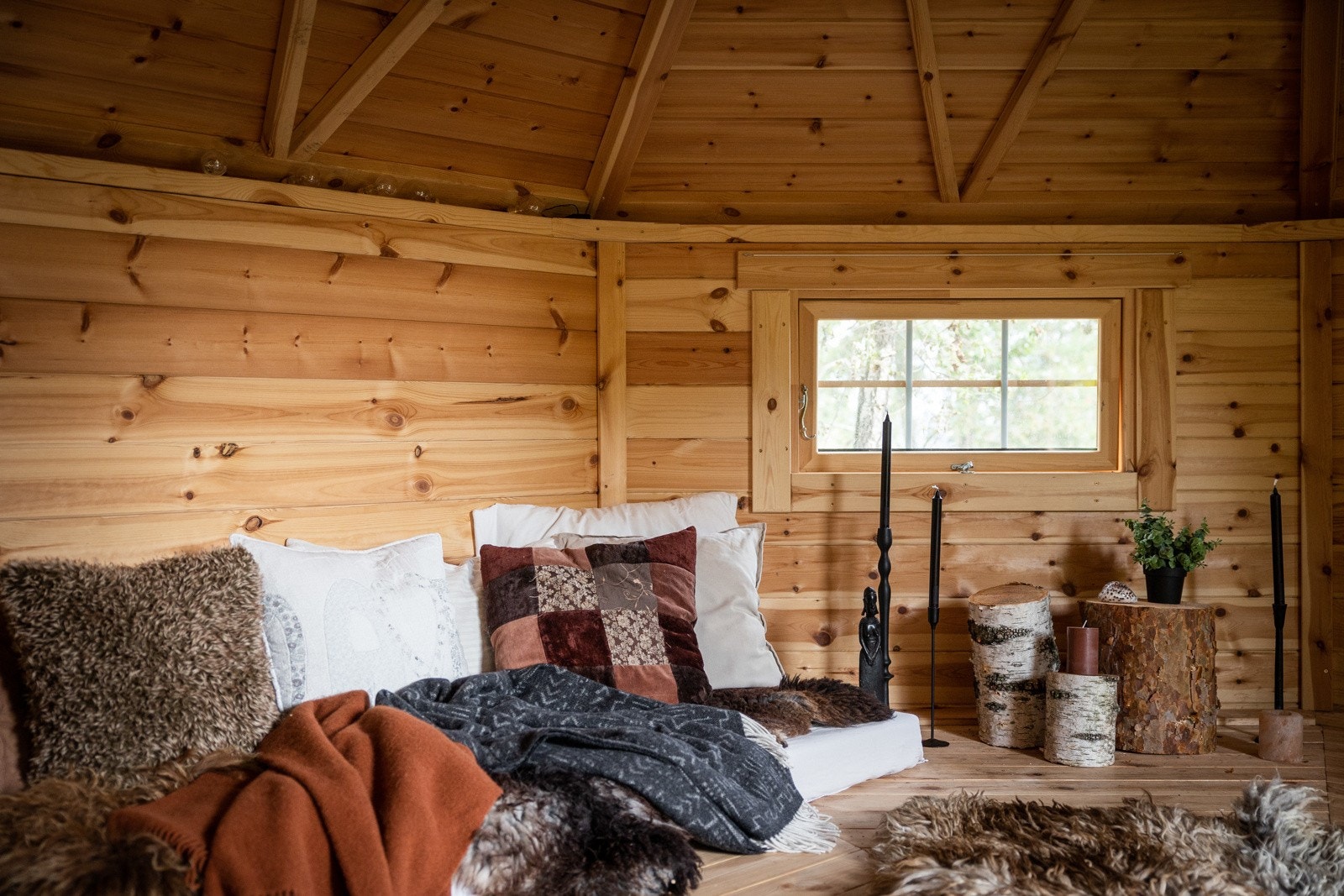 Hyggelig! Grillhytten er et byggesett. Galleribilde