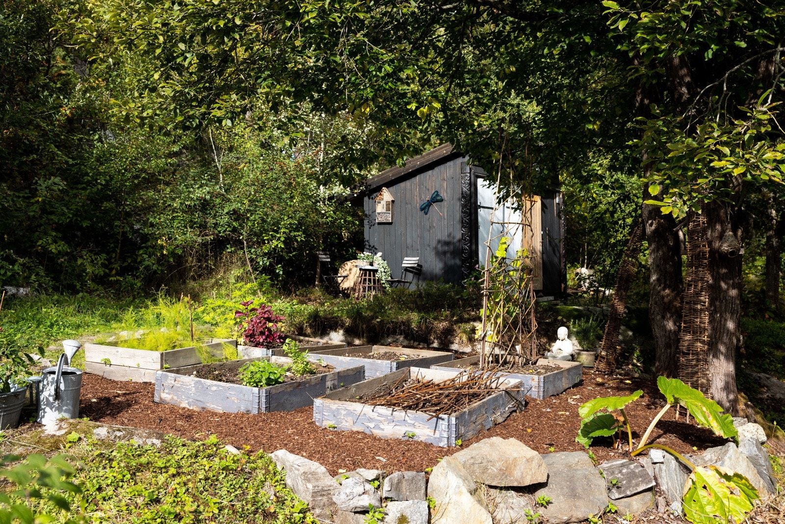 Idyllisk! Mulighet for å dyrke grønnsaker i hagen. Galleribilde