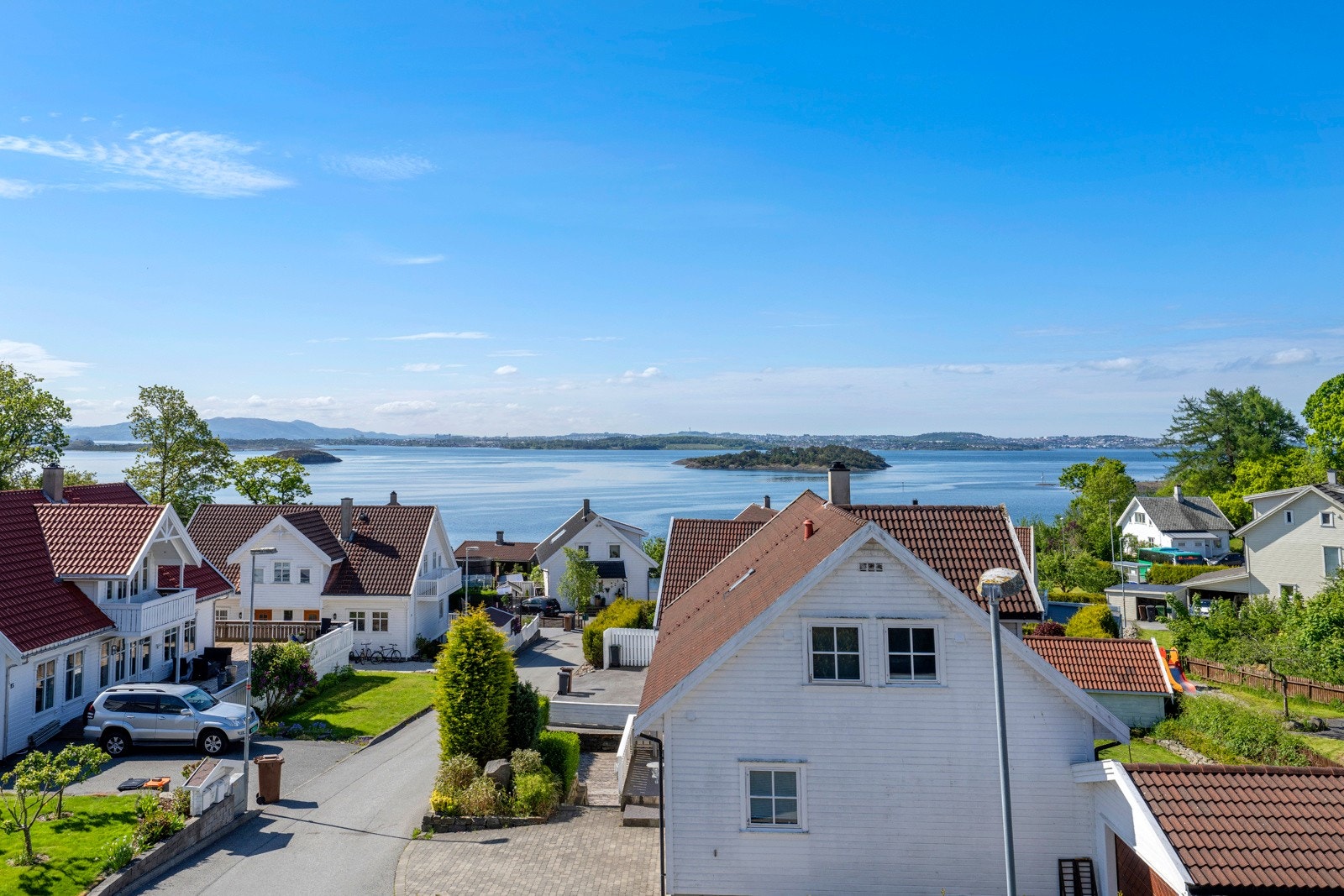 Flott utsikt Galleribilde
