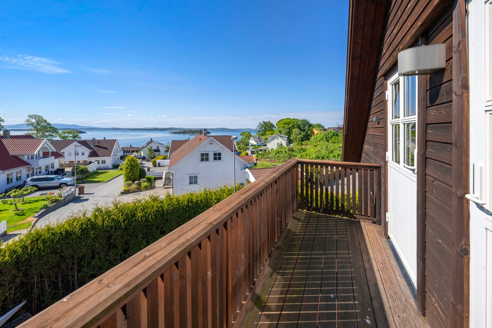 Veranda ut fra annen etasje Galleribilde