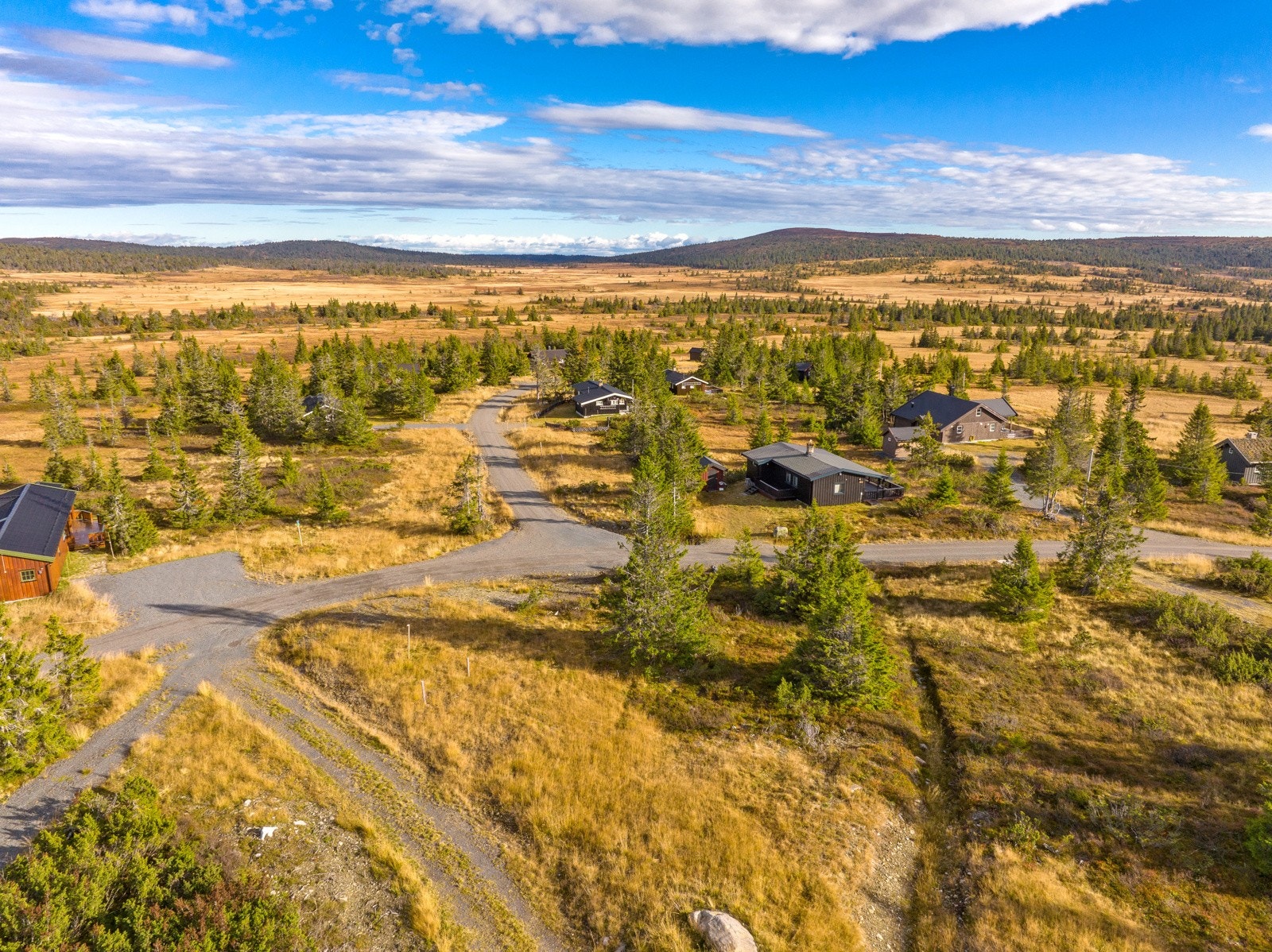 Eiet tomt på 872,8 kvm som er regulert til fritidsbebyggelse Galleribilde