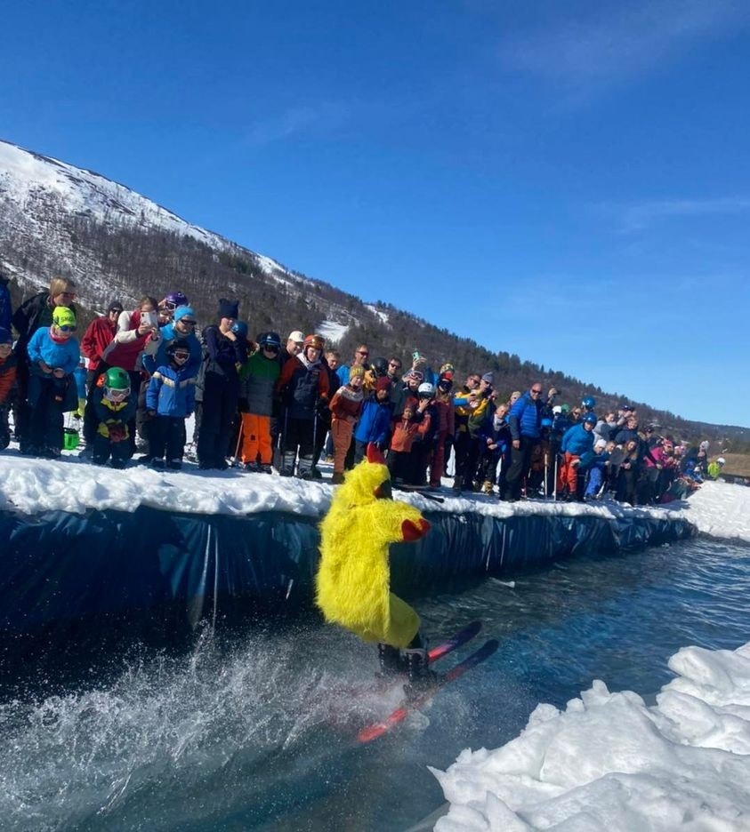 I påsken skjer det mye morsomt i alpinanlegget Galleribilde