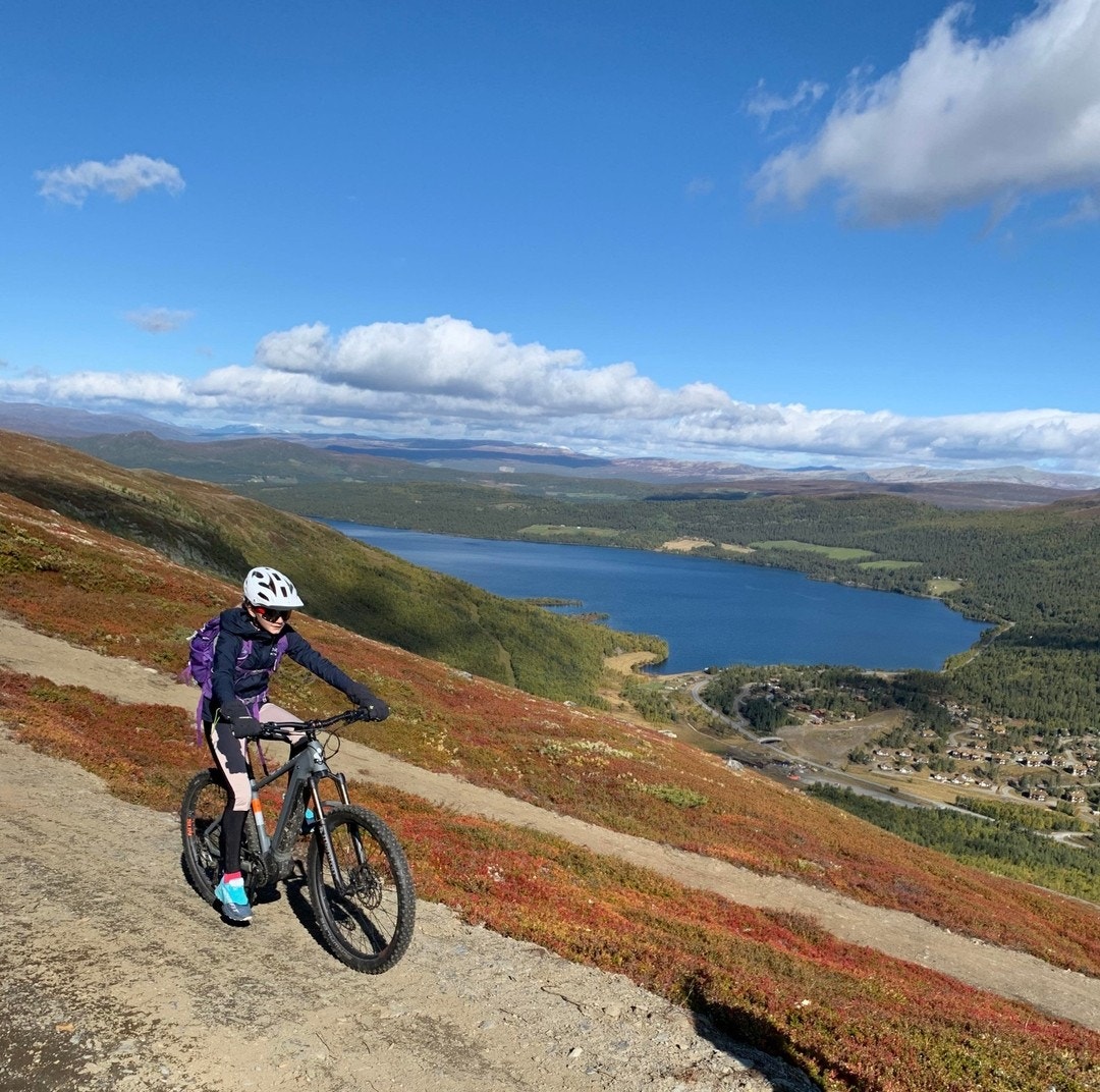 Flotte sykkelstier i alpinanlegget! Galleribilde
