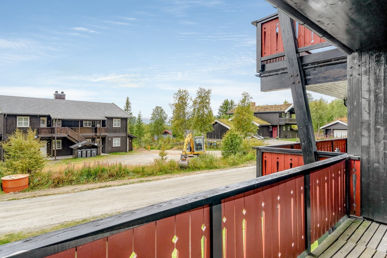Fra terrassen. Galleribilde