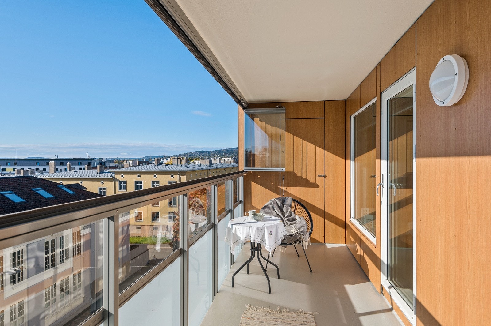 Praktisk bod i enden av balkongen. Galleribilde