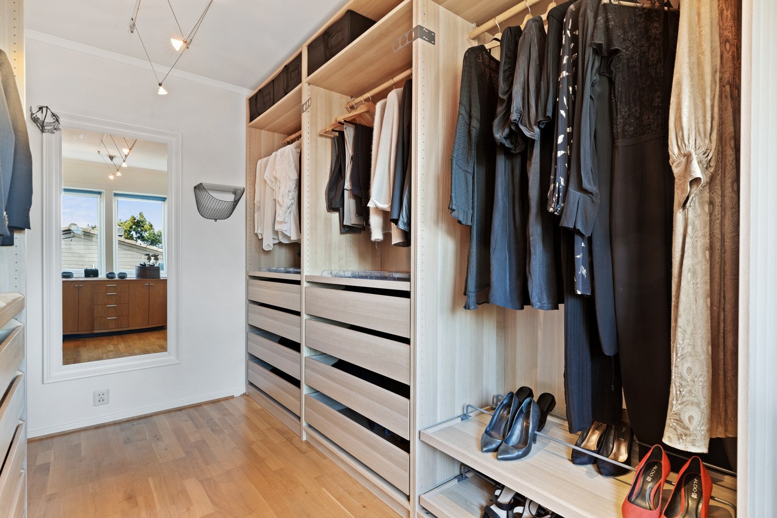 Garderobe.