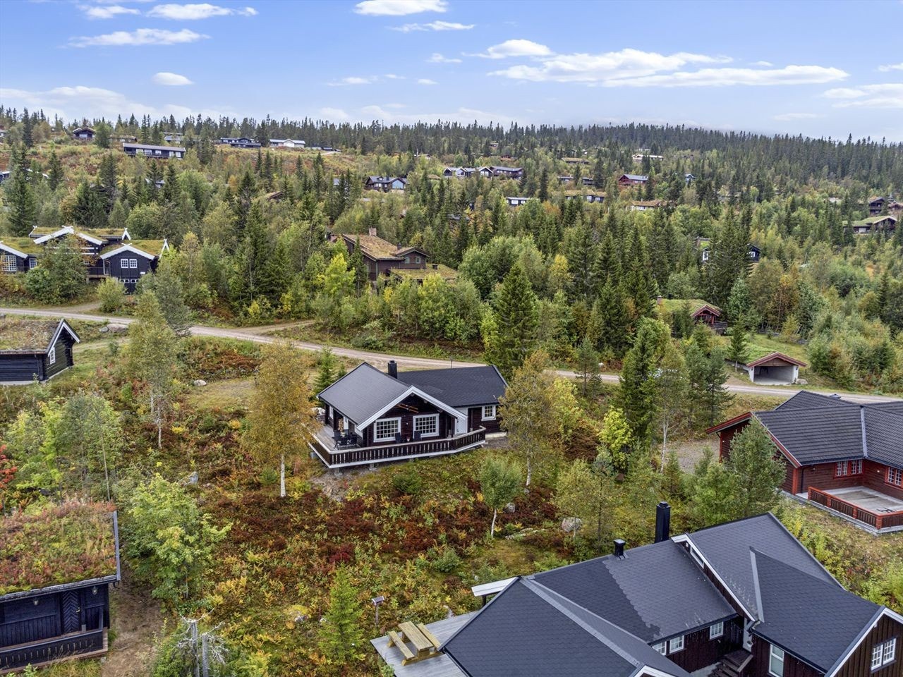 Etablert og attraktivt hytteområde på Trysilfjellets sørside Galleribilde