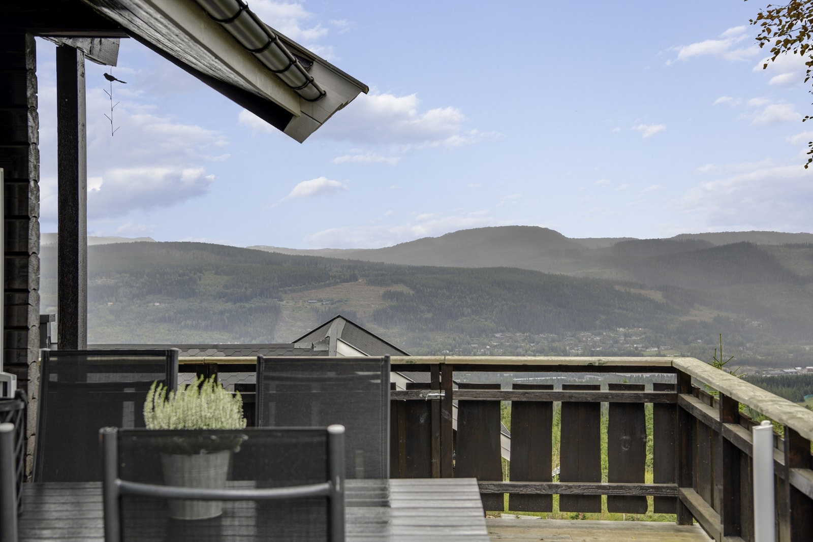 Spiseplass med utsikt Galleribilde