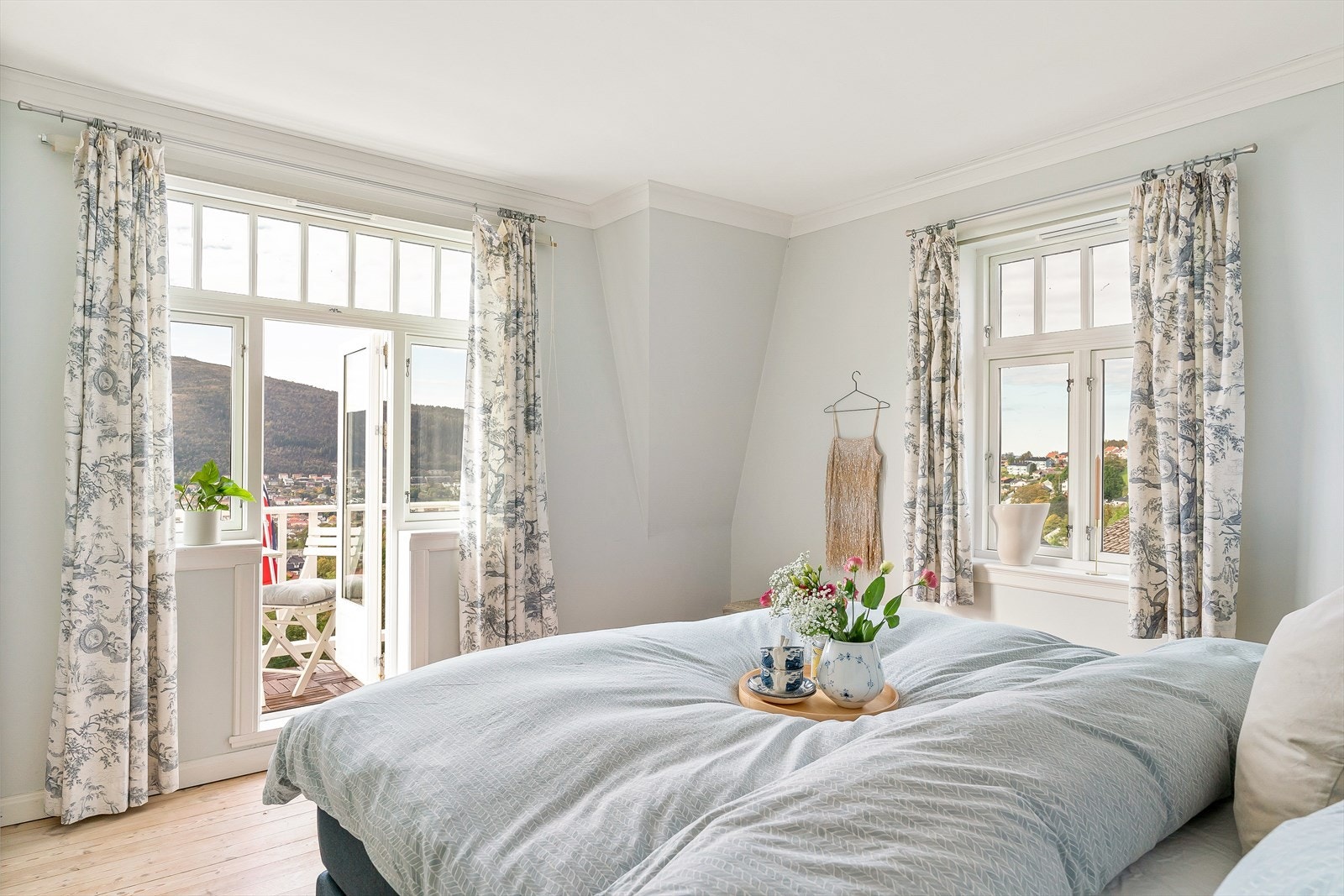 Disse måler 10,7m², 9,1m², 15,6m² og 16,9m². Galleribilde