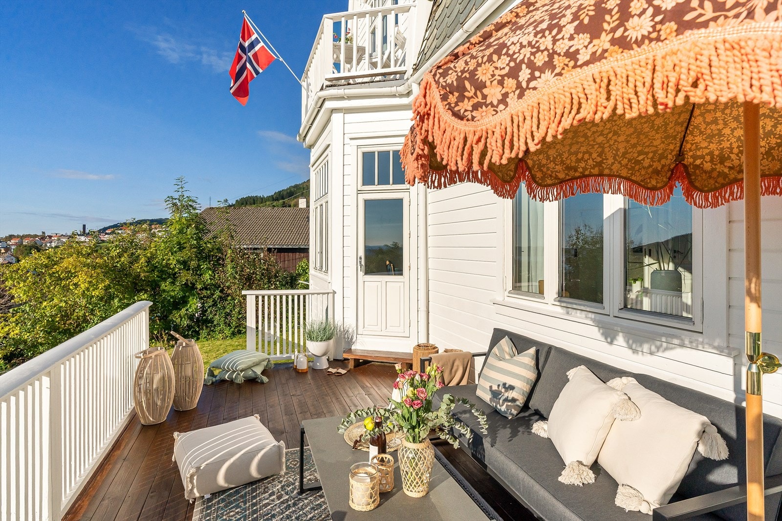 Terrassen ble bygget i 2009. Galleribilde