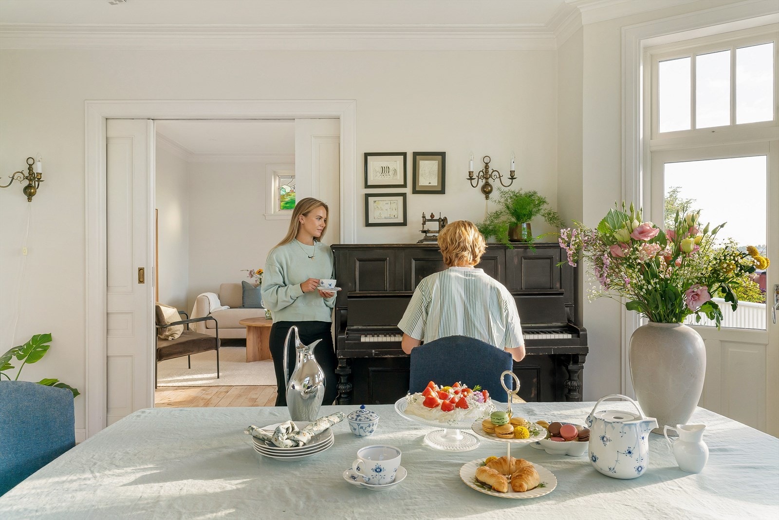 Boligen har vært kjær for familien, og man lager nå plass for at nye eiere kan få oppleve dem samme gleden. Galleribilde