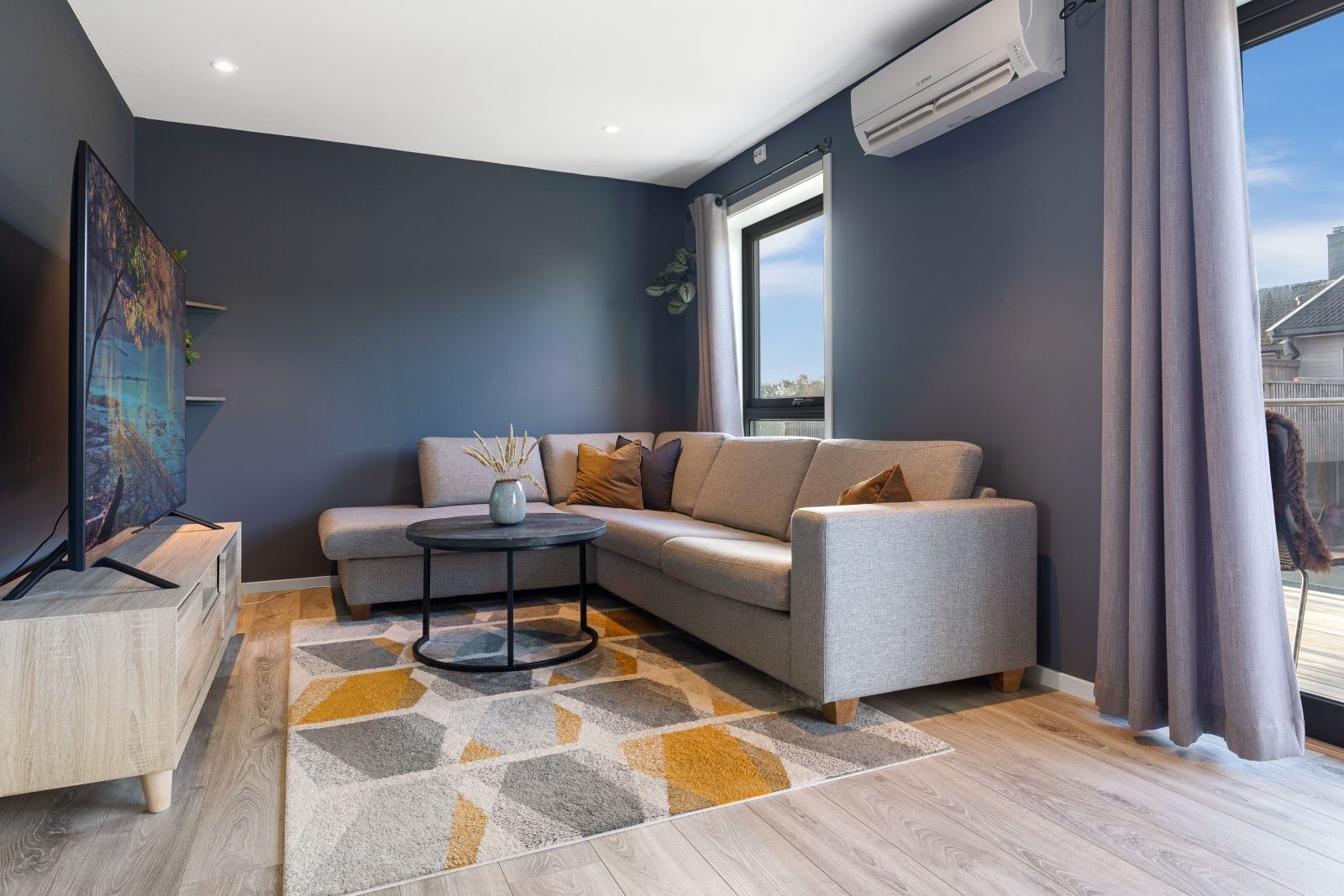 TV-stue Galleribilde