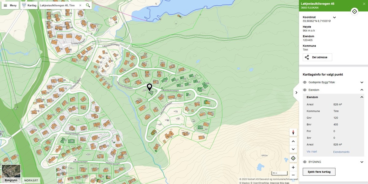 Løkjestaulkilsvegen 46 i nærområdet Galleribilde