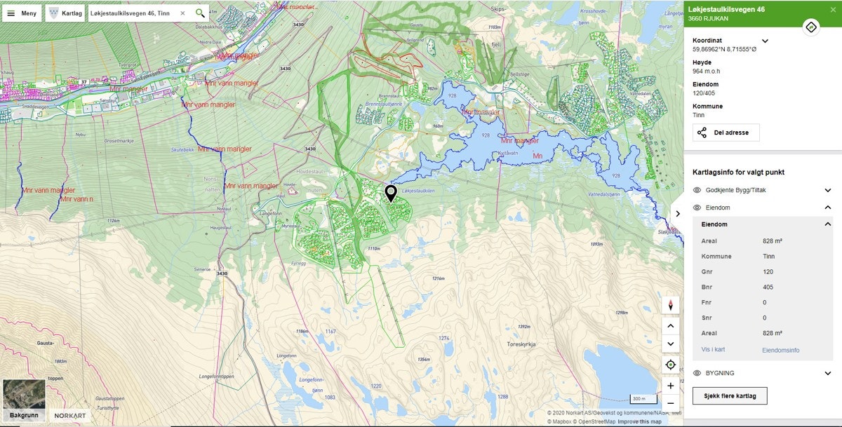 Løkjestaulkilsvegen 46 i Gaustaområdet Galleribilde