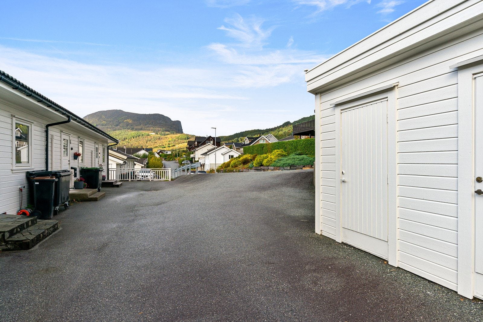 Praktisk utvendig bod. Galleribilde