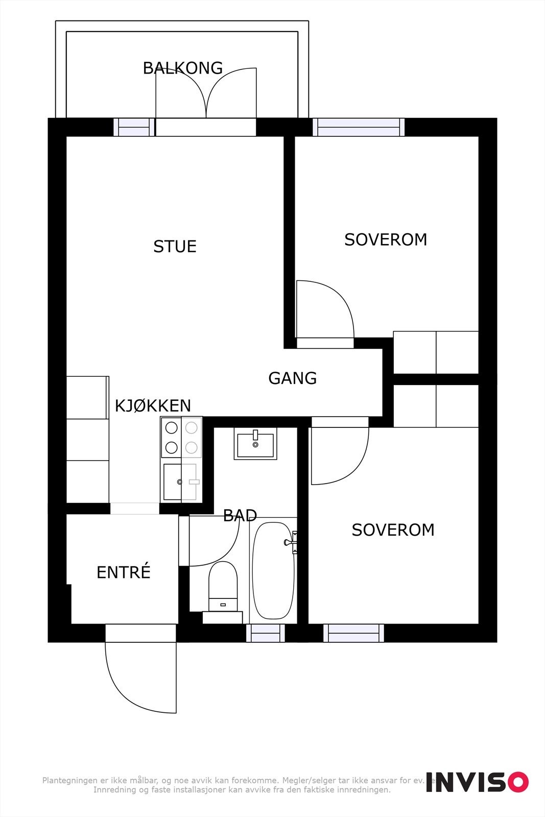 Planskisse Galleribilde