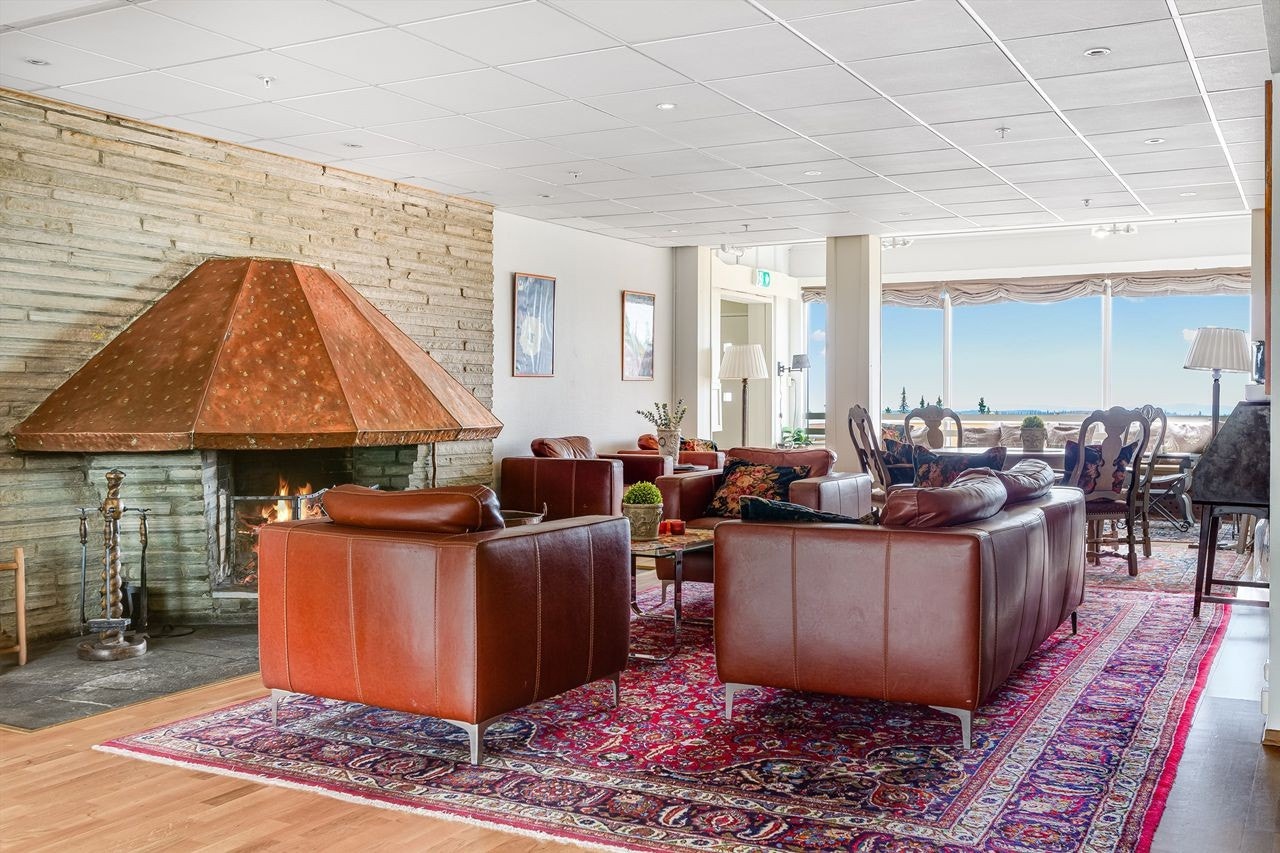 Oppholdsrom i fellesareal Galleribilde