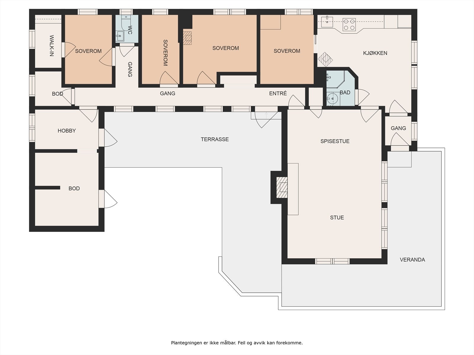 Plantegning Galleribilde
