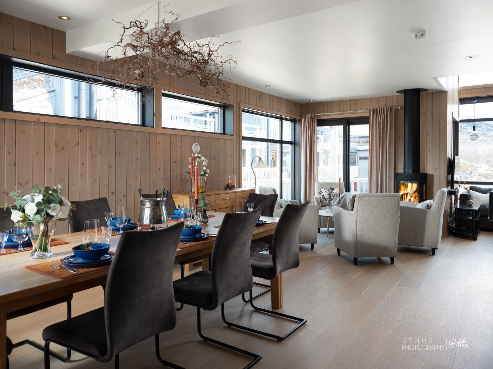 Åpent allrom med mulighet for å innrede i flere soner Galleribilde