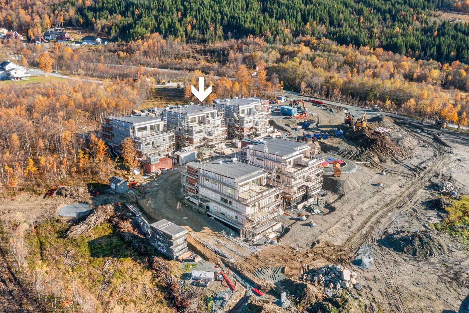 Fagertoppen er et nytt boligfelt som ligger flott plassert på Fagernes i Ramfjorden.