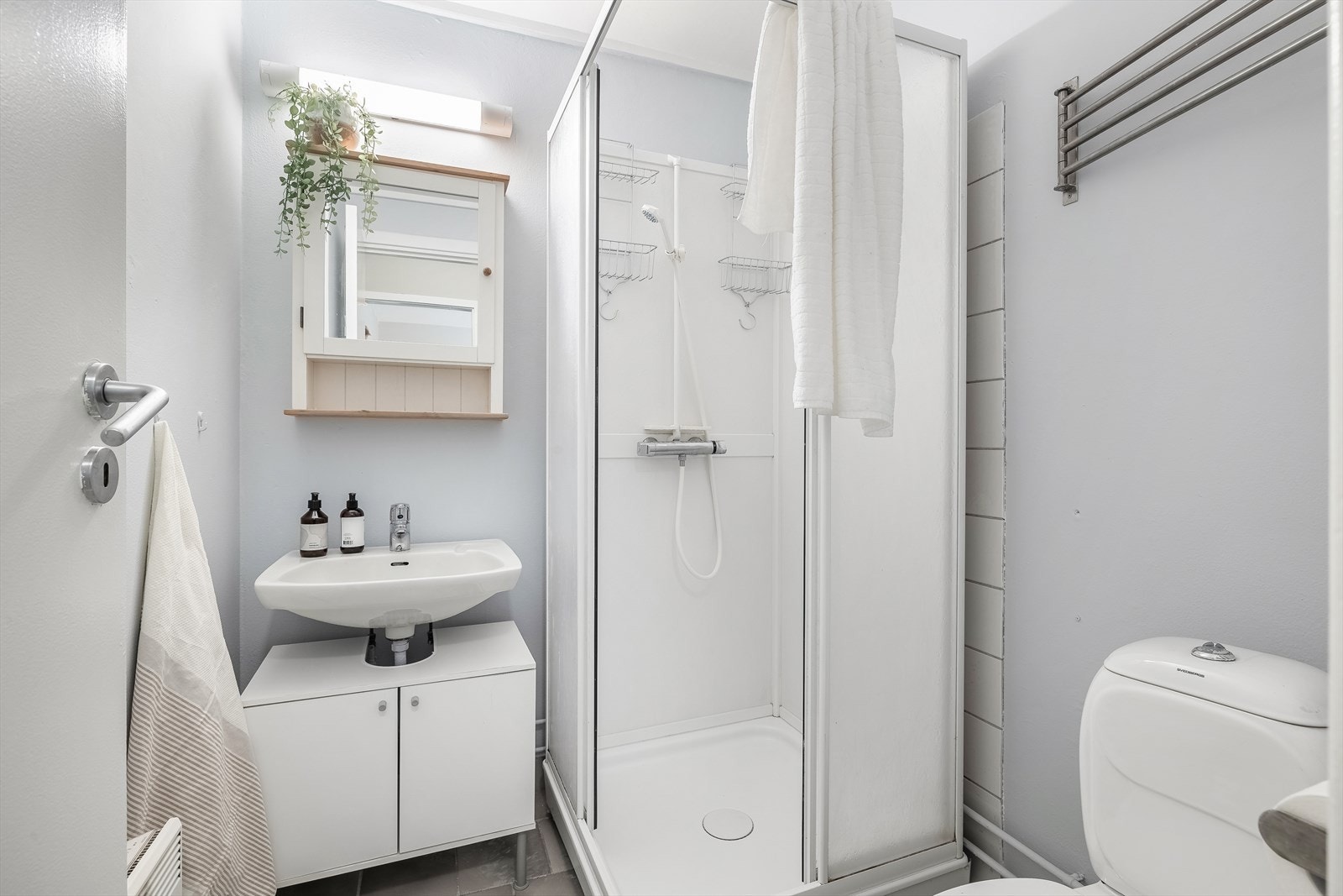 Sameiet disponerer fellesvaskeri. Galleribilde